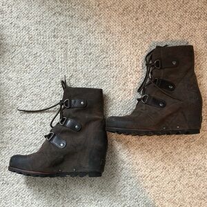 Sorel Waterproof Joan of Artic Wedge Boots